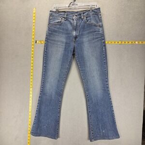 Levis 525 Jeans Womens 33x32 Blue Medium Wash Mid Rise Bootcut Stretch Denim